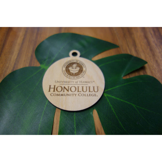 Officially Licensed University of Hawaii Honolulu Community College Keepsake Ornament