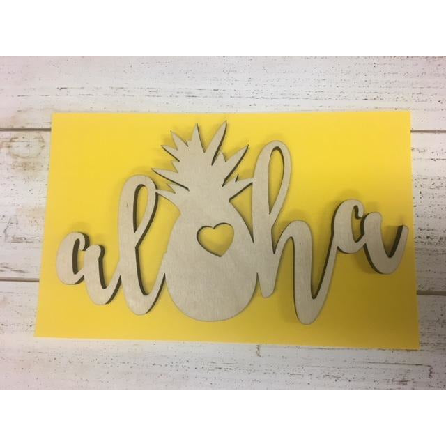 Aloha Pineapple Decorative Piece